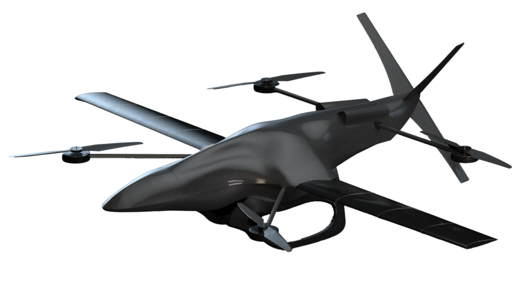 Harpia P-71 autonomous heavy-lift drone concept