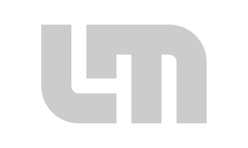 LM minimalist monogram mark