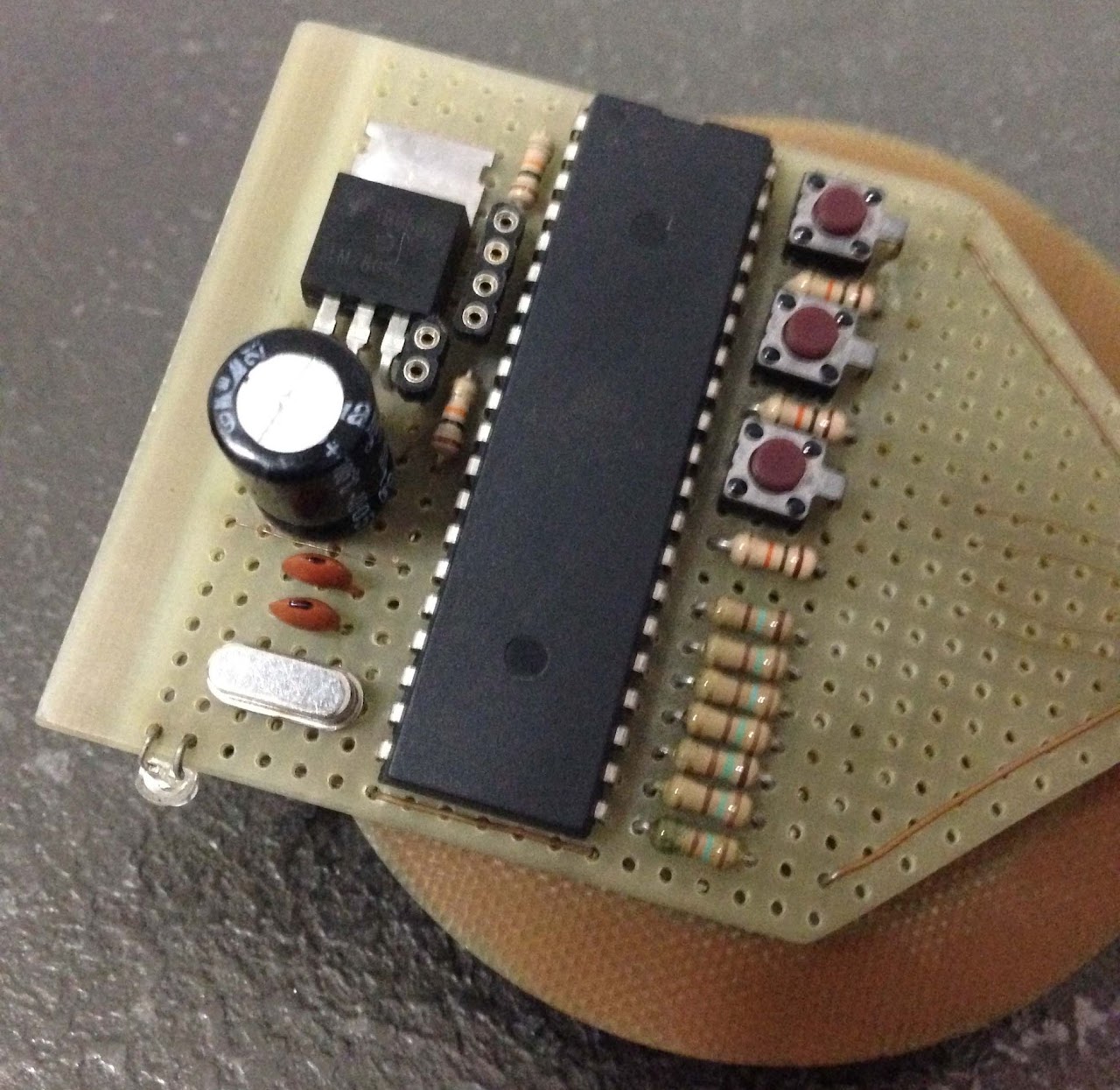 Intel 8051 microcontroller control board